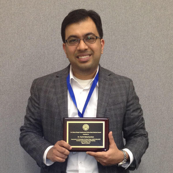 Kartik Balachandran.